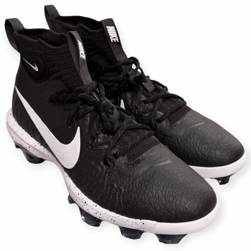Nike Alpha Huarache NXT MCS Black Baseball Cleats DJ6519-002 Mens size 10.5 New